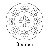 Mandala - Blumen
