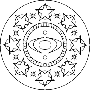 Mandala - Sterne