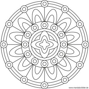 Malen und Entspannung mit Mandala