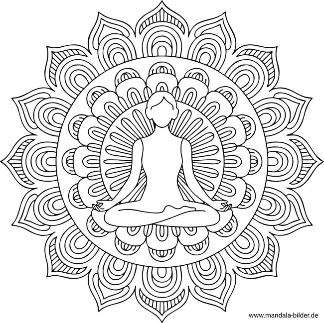 Mandala-Ausmalen Meditation