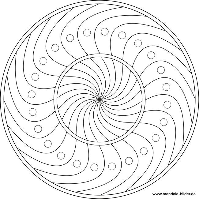 Mandala Spirale