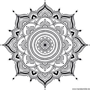 Schwierige Mandalas zum Drucken und Malen Erwachsene gratis
