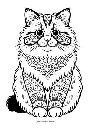 Mandala-Katzen als PDF downloaden