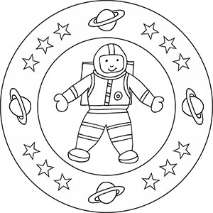Mandala Astronaut