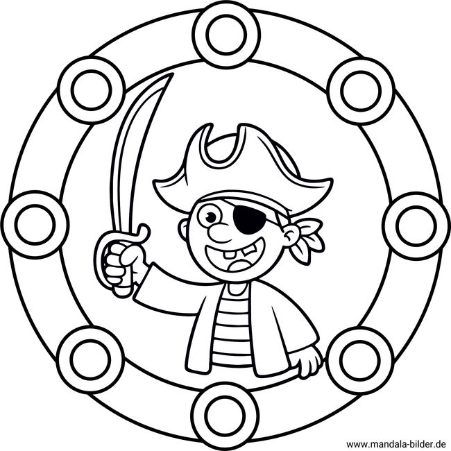 Piraten Mandala