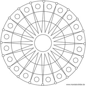 Mandala Sonne