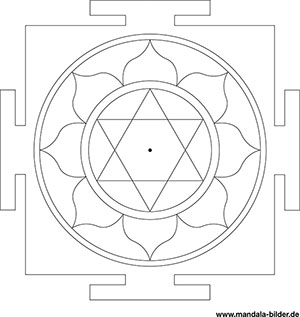 Yantra Vorlage gratis